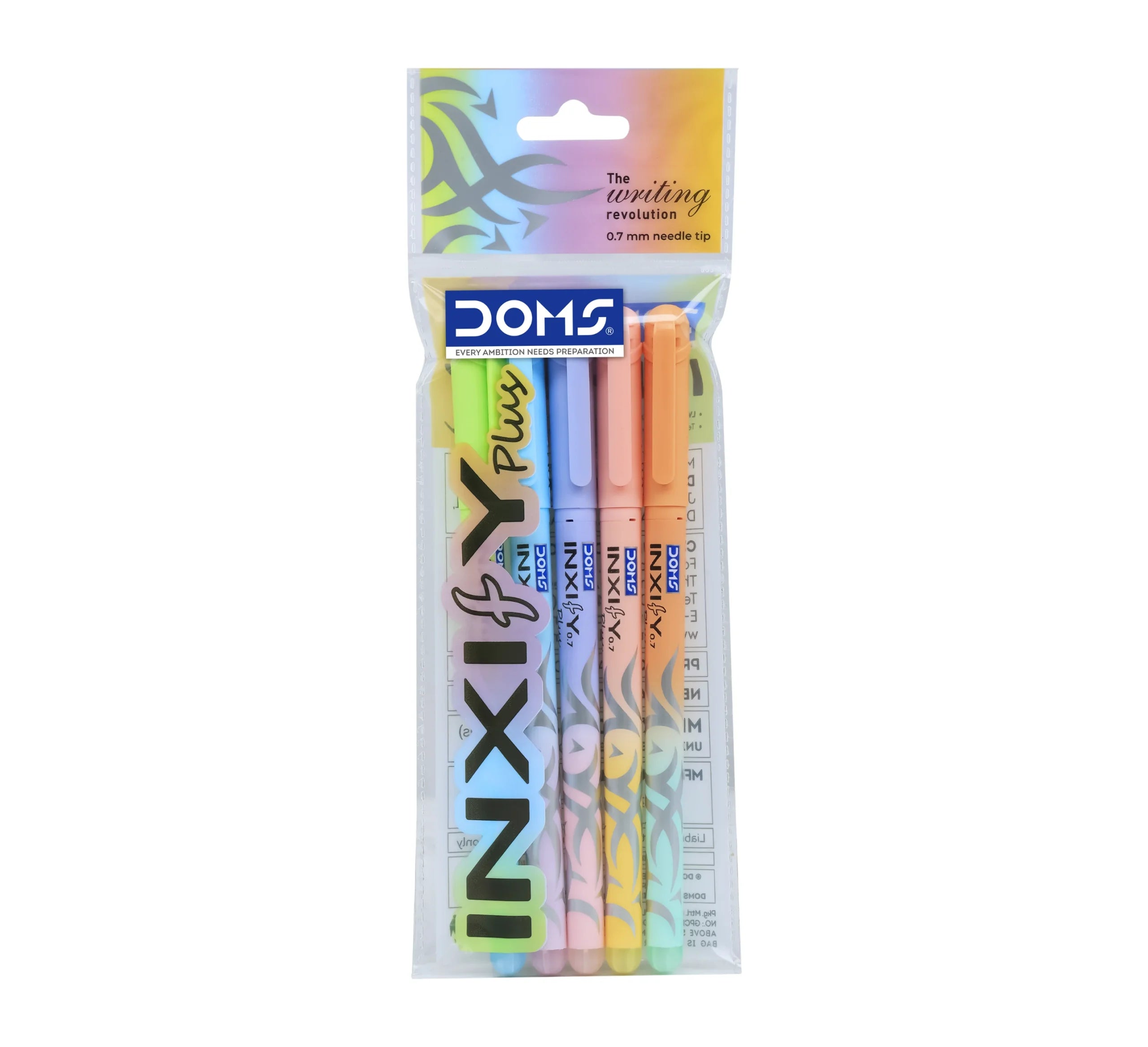 DOMS 80754 PLUS BLU BP INXIFY POUCH DOMS 80754 PLUS BLU BP INXIFY POUCH